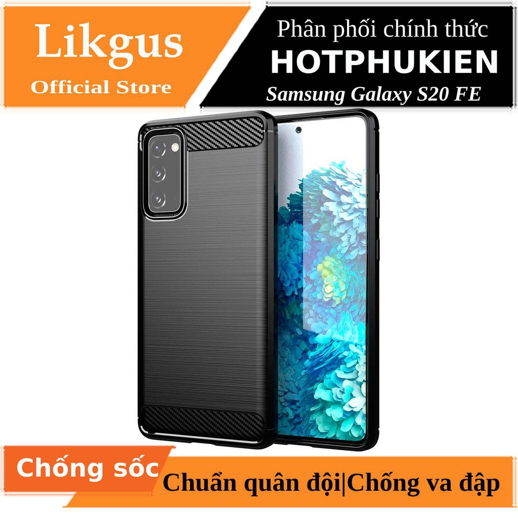 Ốp lưng Likgus chống sốc cho Samsung Galaxy S20 FE (chuẩn quân đội, chống va đập tốt) - Hàng nhập khẩu