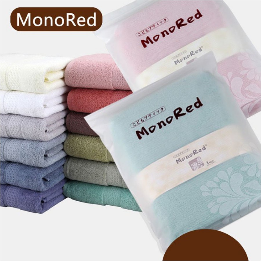 SET 3 Khăn Mặt Nhật MonoRed Cao Cấp