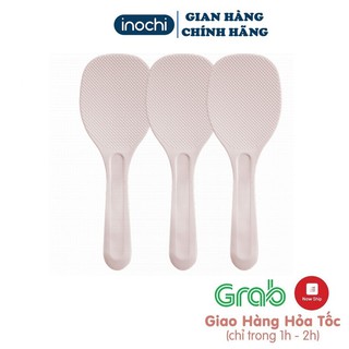 Muỗng Xới Cơm Nhựa INOCHI Chống Dính Kháng Khuẩn An Toàn