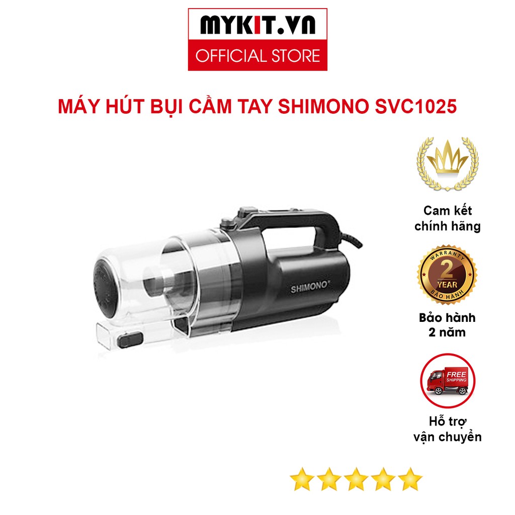 Máy hút bụi cầm tay shimono svc1025 nhập khẩu malaysia - mykit.vn
