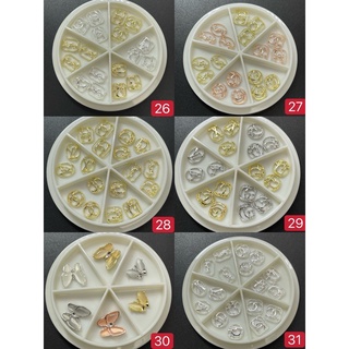 Set charm nail phụ kiện cao cấp gắn móng