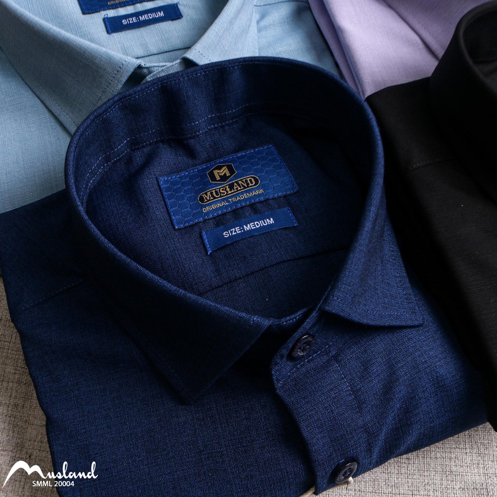 Sơmi cotton PB SlimFit |HÀNG CHÁT LƯỢNG - Áo sơmi nam nhẹ siêu chất ~ không nhăn ~ mịn mát thời trang công sở | BigBuy360 - bigbuy360.vn