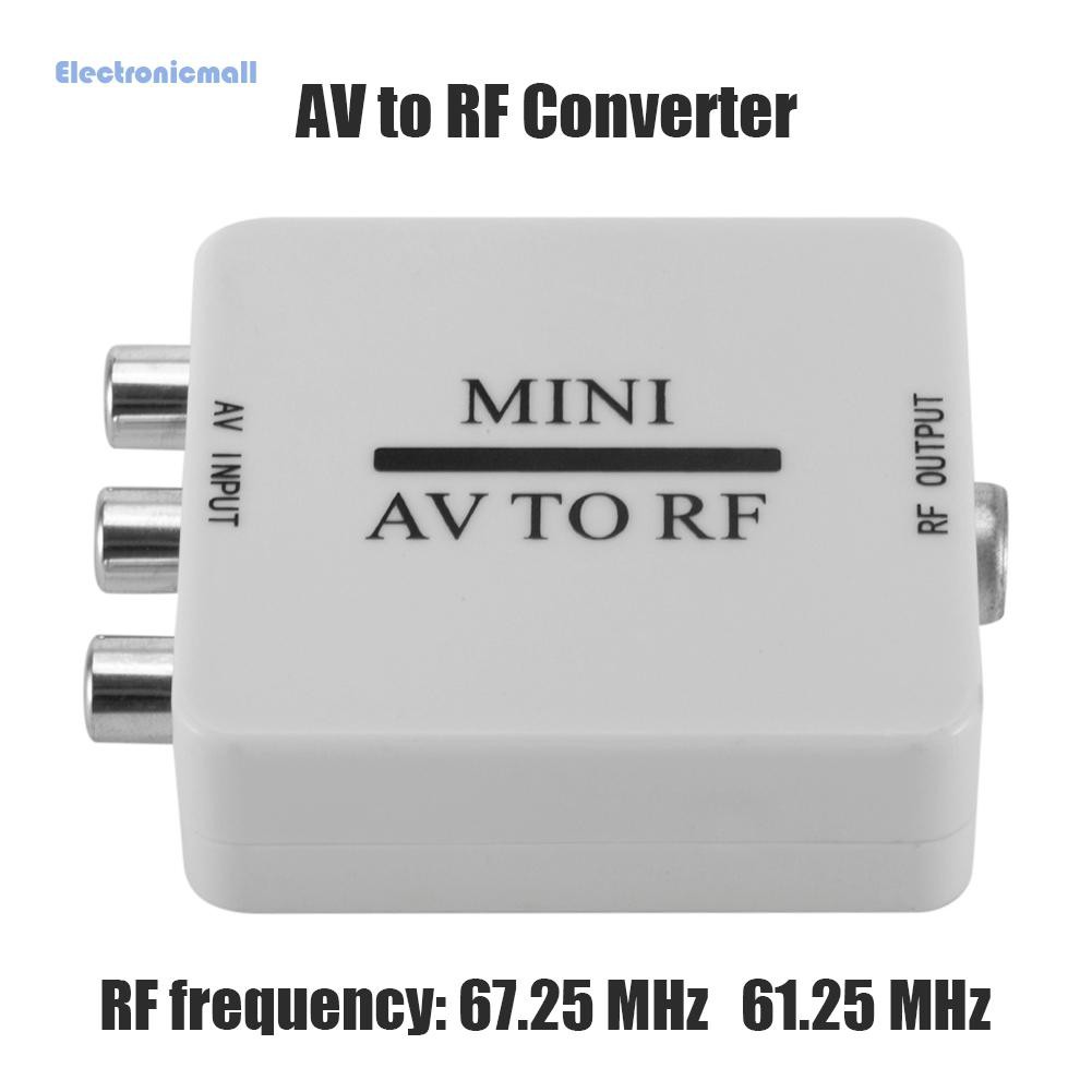 Bộ Chuyển Đổi Video Từ Av Sang Rf 67.25 / 61.25mhz Mall01 | BigBuy360 - bigbuy360.vn