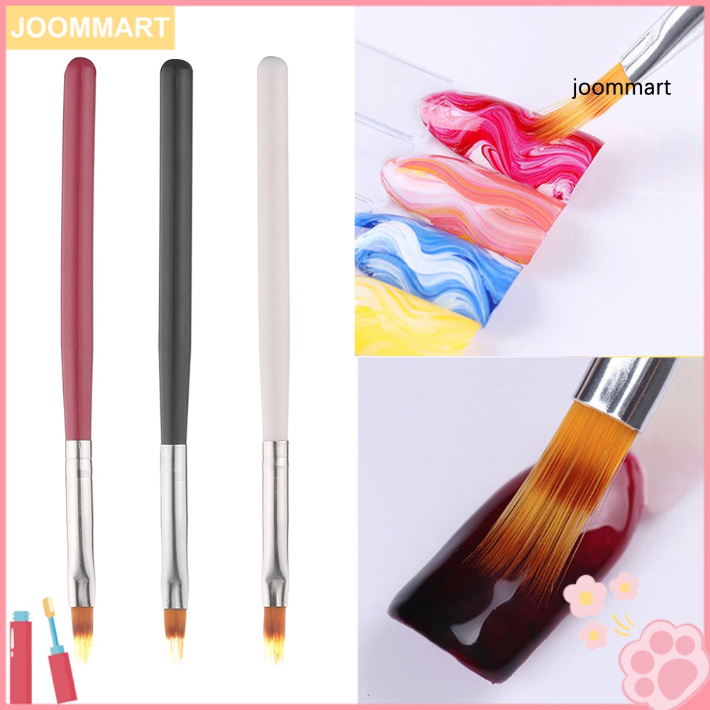Cọ Vẽ Gel UV Trang Trí Móng Tay Cầm Nhựa Màu Gradient 1 Cái