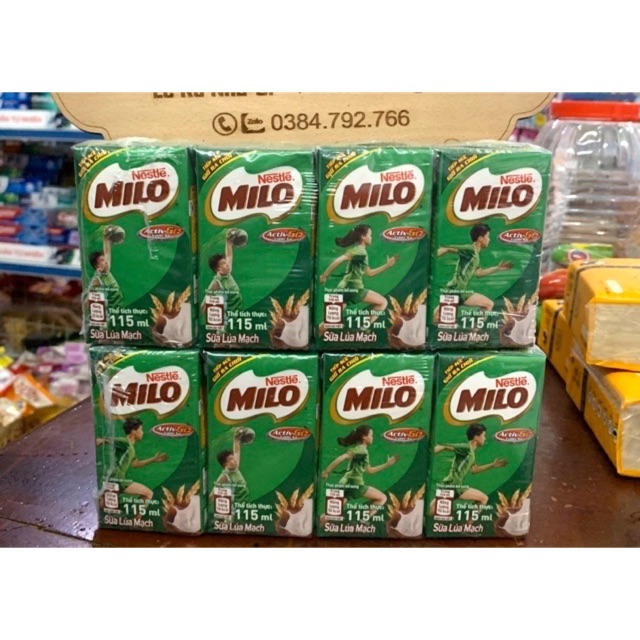 1 Vỉ Milo Thức Uống Lúa Mạch 115ml