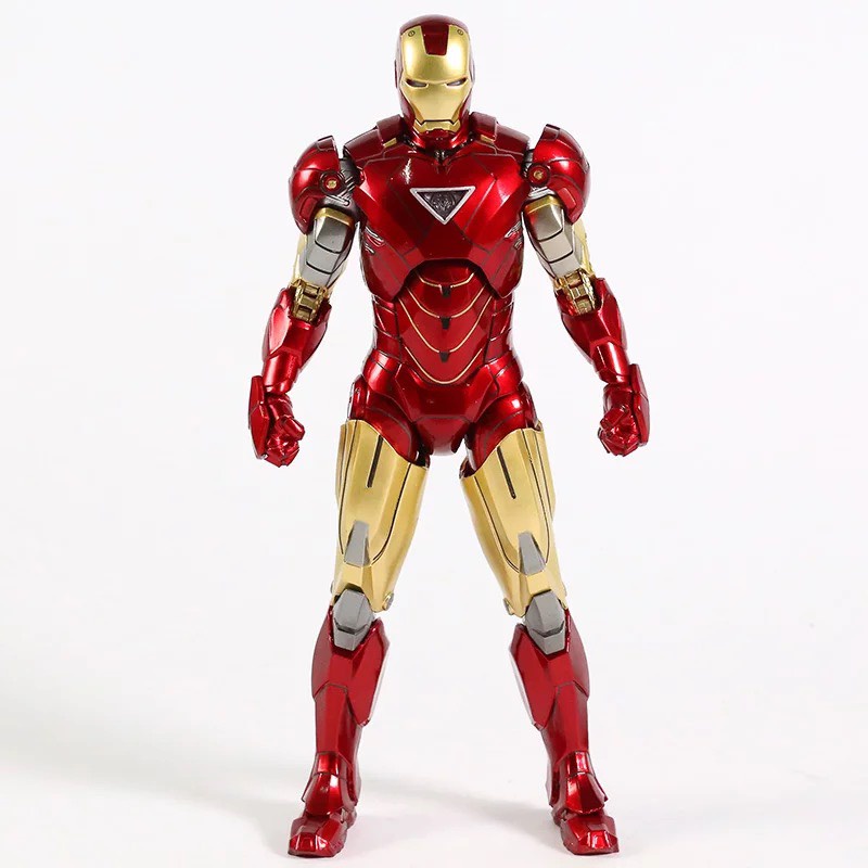 Mô Hình Người Sắt Iron Man Mark 6 MK6 Chính Hãng ZD Toys Tỉ Lệ 1:10 Có Khớp Động
