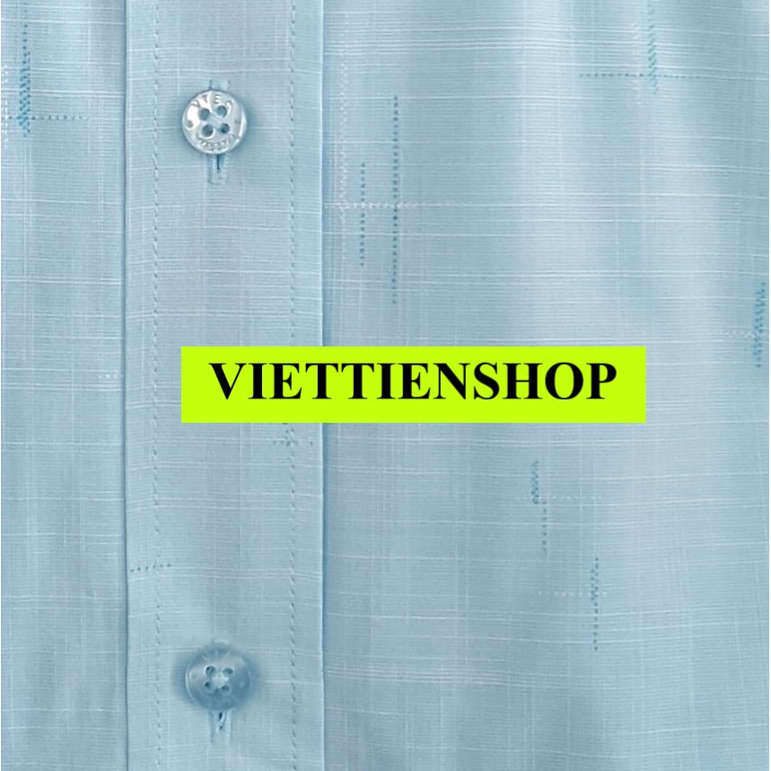 (0175 HVL) ÁO SƠ MI VIỆT TIẾN DÀI TAY VẢI TRE HOA VĂN | BigBuy360 - bigbuy360.vn