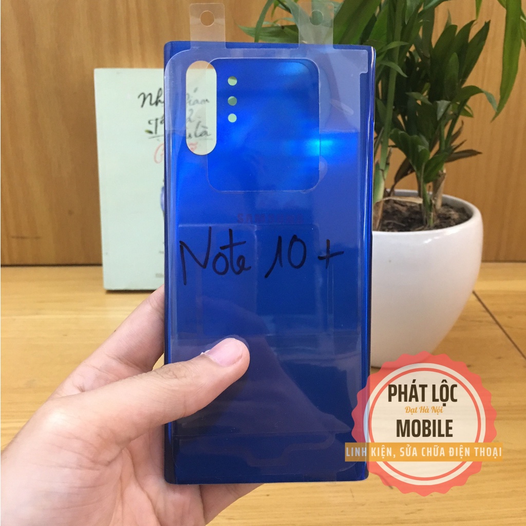 Nắp lưng Note 10 Plus Samsung Zin công ty, thay thế đủ các màu sắc