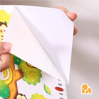 Miếng Dán Tường Hình Thước Đo Chiều Cao Cho Bé