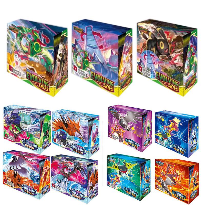 Hộp 360 thẻ bài Pokemon hình kiếm độc đáo