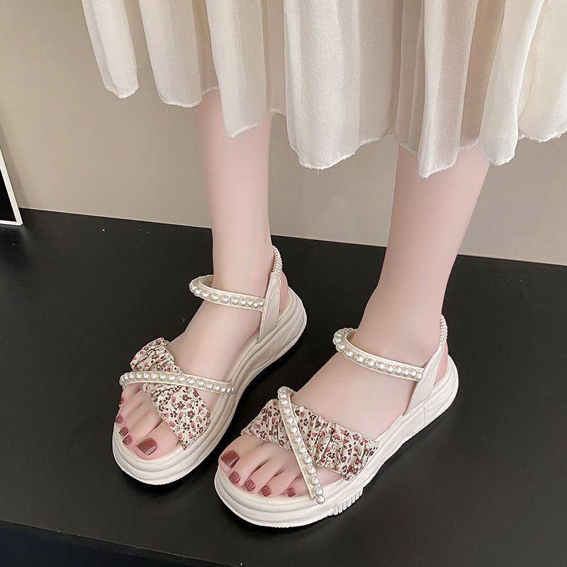 Giày Sandal Thể Thao Đế Dày Tăng Chiều Cao Thời Trang Mùa Hè Dành Cho Nữ