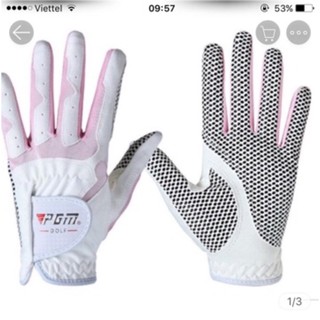Găng tay golf nữ pgm - c&h074
