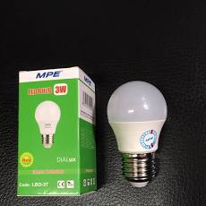 BÓNG LED BÚP TRÒN MPE CAO CẤP [ 3W,5W,7W,9W] TRẮNG,VÀNG - BẢO HẢNH 2 NĂM