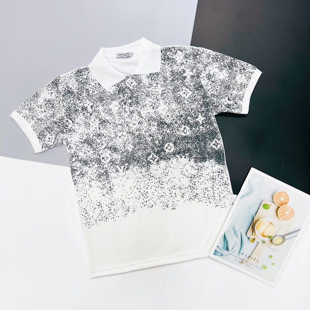 Áo Thun Nam Cổ Trụ Tay Ngắn Vải Cotton Mềm Mịn Uy Tín