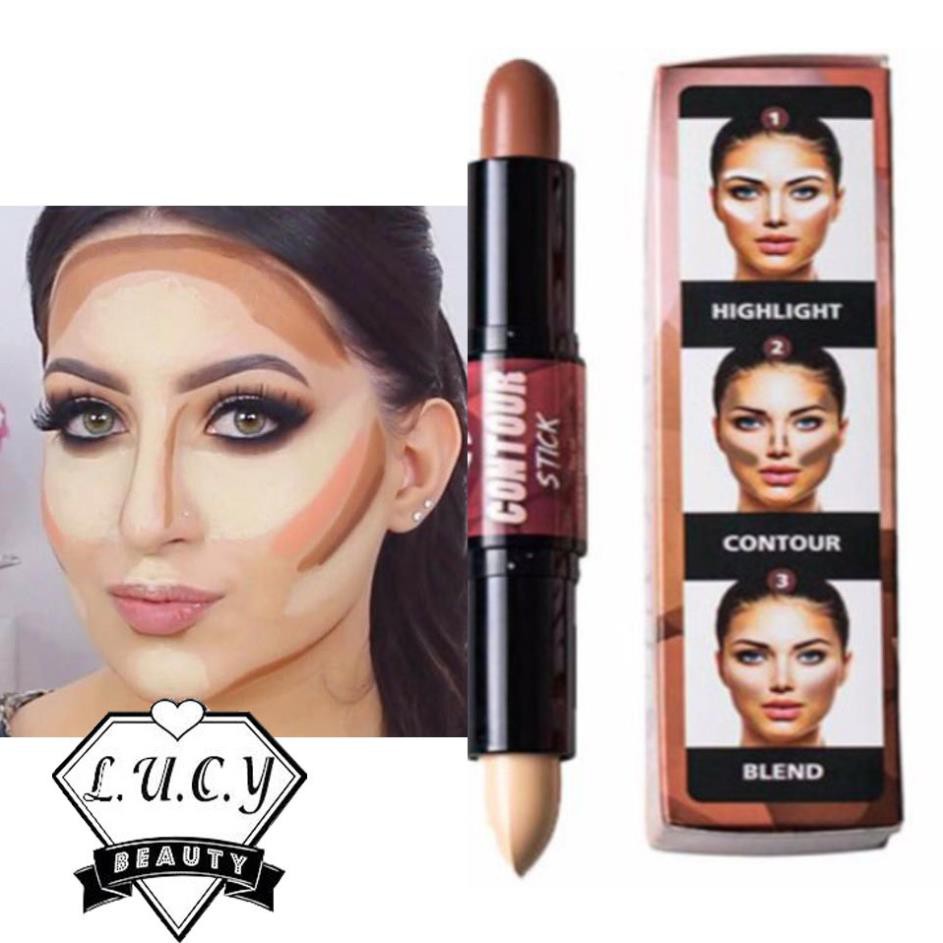 Hàng UK-  Tạo Khối Che Khuyết Điểm Dạng Thỏi W7 Highlight And Contour Stick 4g Chuẩn Auth 100%