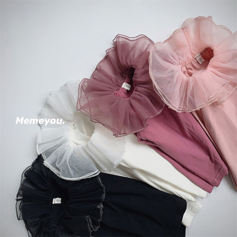 Áo Thun Cotton Tay Dài Hai Cách Sử Dụng Kép Thời Trang Mùa Thu Cho Bé Gái