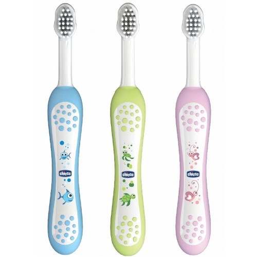 Bàn chải đánh răng Chicco,cho bé từ 6 tháng tuổi