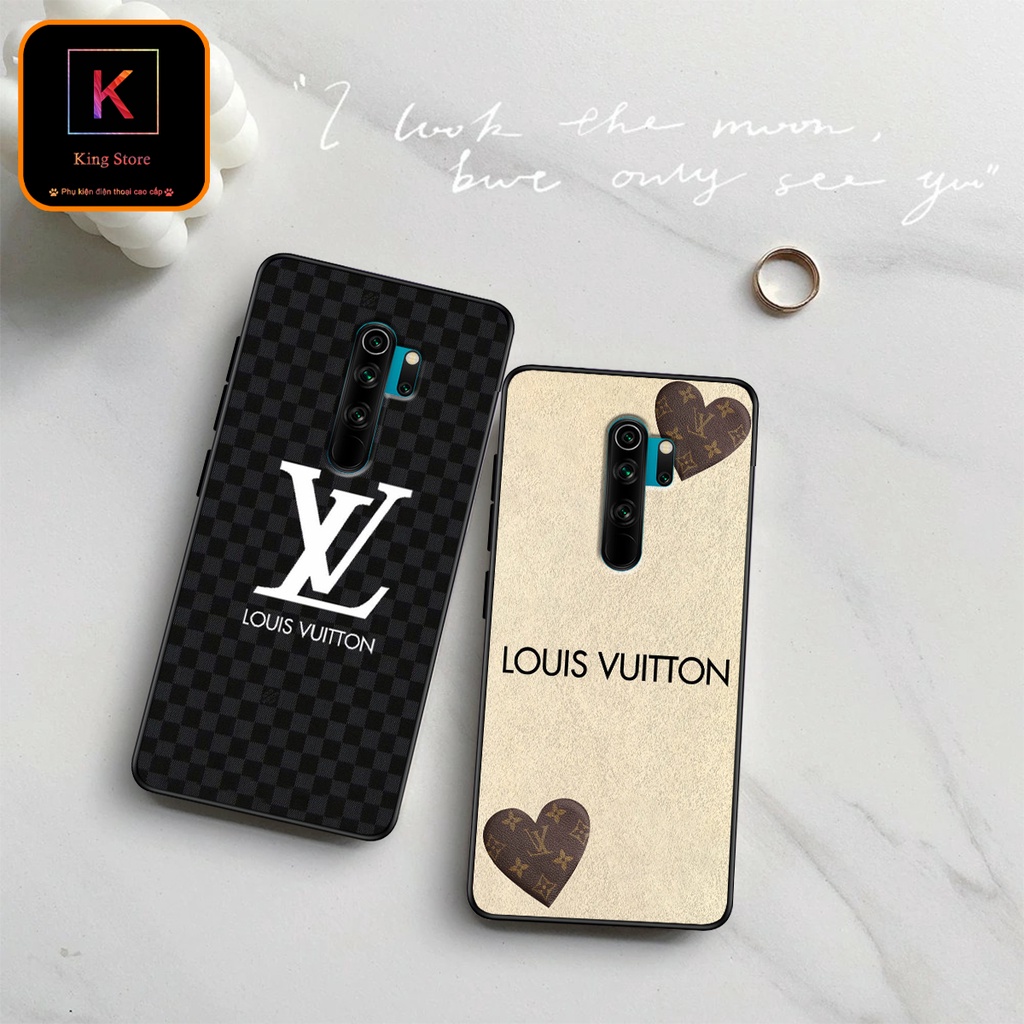 Ốp lưng Xiaomi Redmi Note 8 - Xiaomi Redmi Note 8 Pro - Ốp in hình ĹÜÏŠVŬITTŌŇ - lưng nhám viền TPU cao cấp
