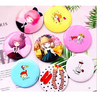 Gương Trang Điểm Mini Hình Tròn