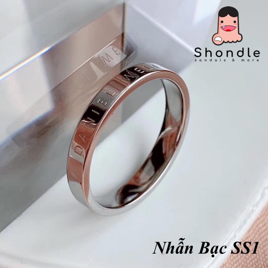 Nhẫn DW Khắc Tên Theo Yêu Cầu - Không rỉ - Bảo Hành 1 Năm