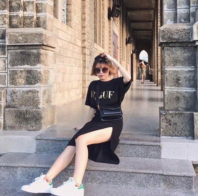 Chân Váy Midi Xẻ Cao (CÓ VIDEO)