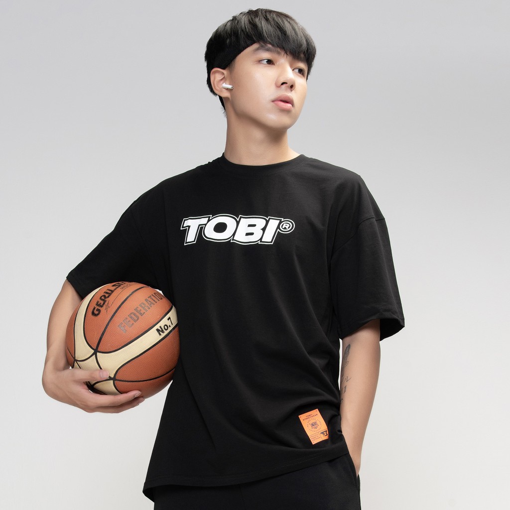 [Mã BMLT30 giảm đến 30K đơn 299K] Áo thun tay lỡ TOBI Basic UNISEX