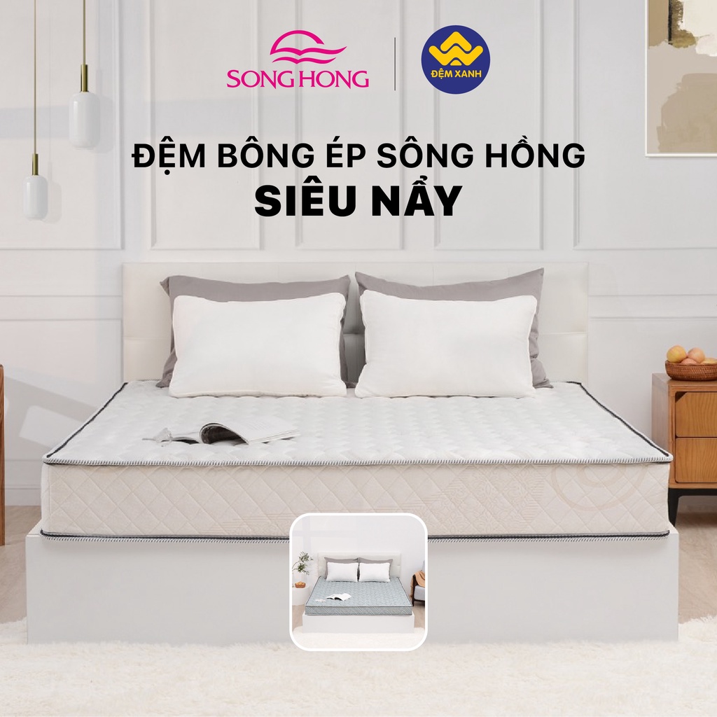 Đệm Sông Hồng siêu nẩy gập 2 - Bảo hành chính hãng 5 năm