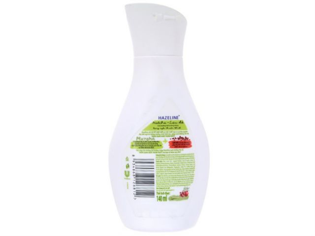 Sữa dưỡng thể dưỡng trắng Hazeline Matcha Lựu đỏ 140ml