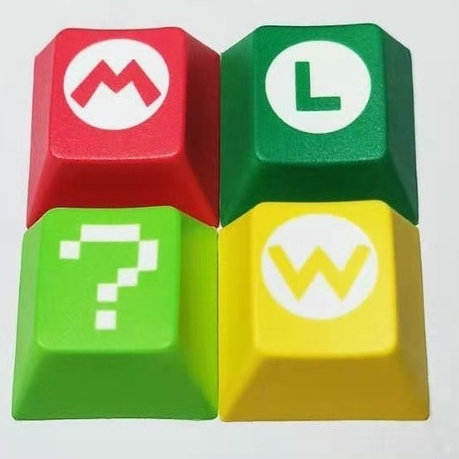 Bộ Phím Rời PBT In Hình mario Đáng Yêu