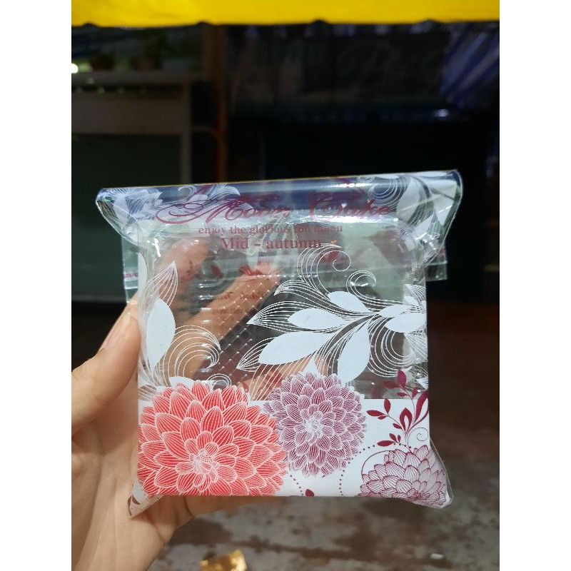 khay + túi dán bánh 200g ( sét 100 bộ )