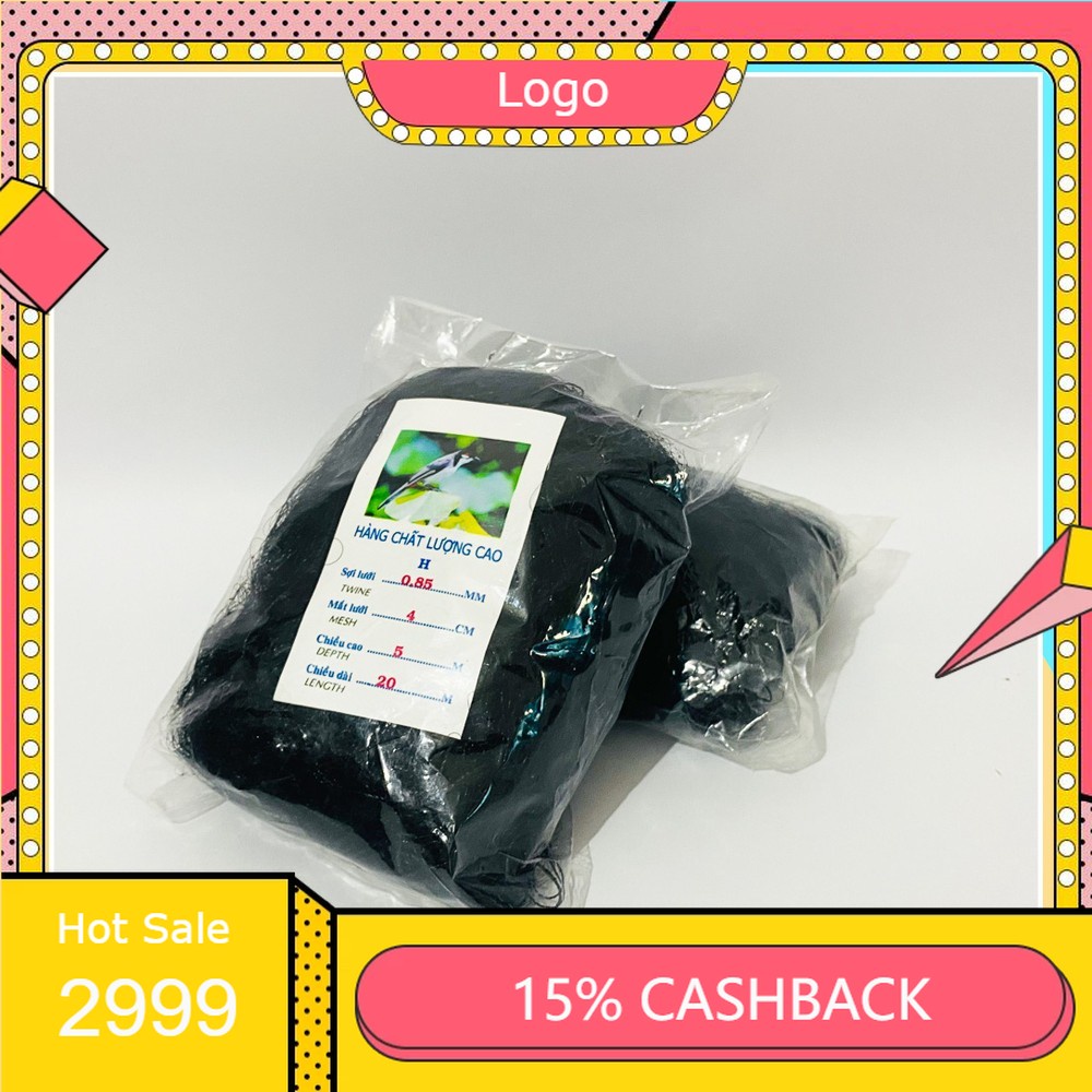 Lưới bẫy chim tàng hình Thái Lan dùng bẫy chim khuyên, chào mào dễ dàng lồng chim BTA