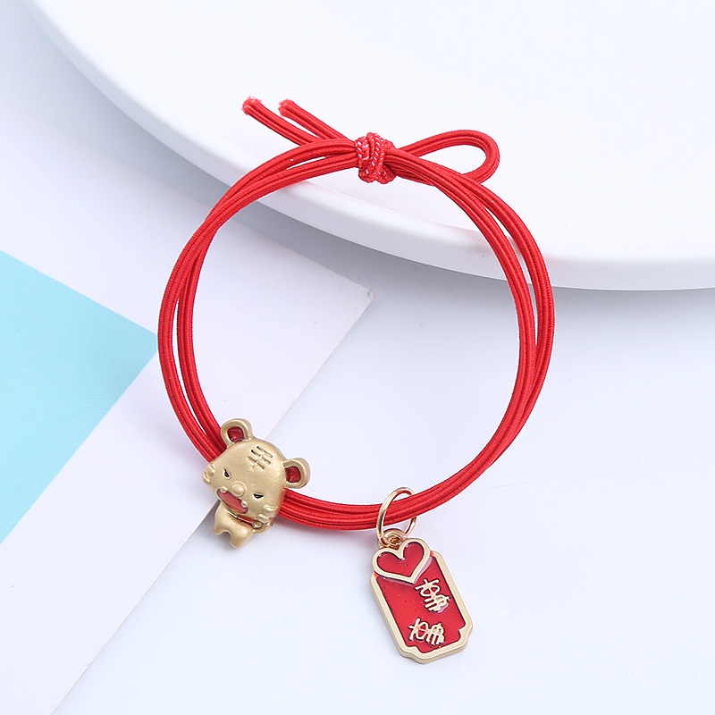 Dây Buộc Tóc Cao Su Co Giãn Đính Nơ Cỡ Nhỏ Thời Trang 2022