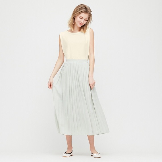UNIQLOJAPAN_Áo sát nách Nữ vải Crepe Jersey ❤️