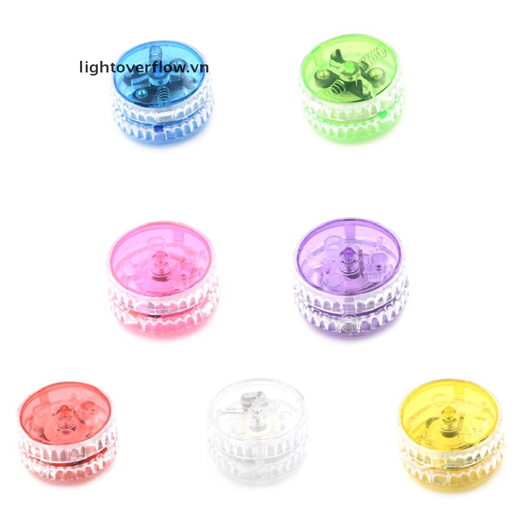 [lightoverflow] Đồ Chơi YoYo Có Đèn LED Nhấp Nháy Tốc Độ Cao Cho Tiệc Trẻ Em
