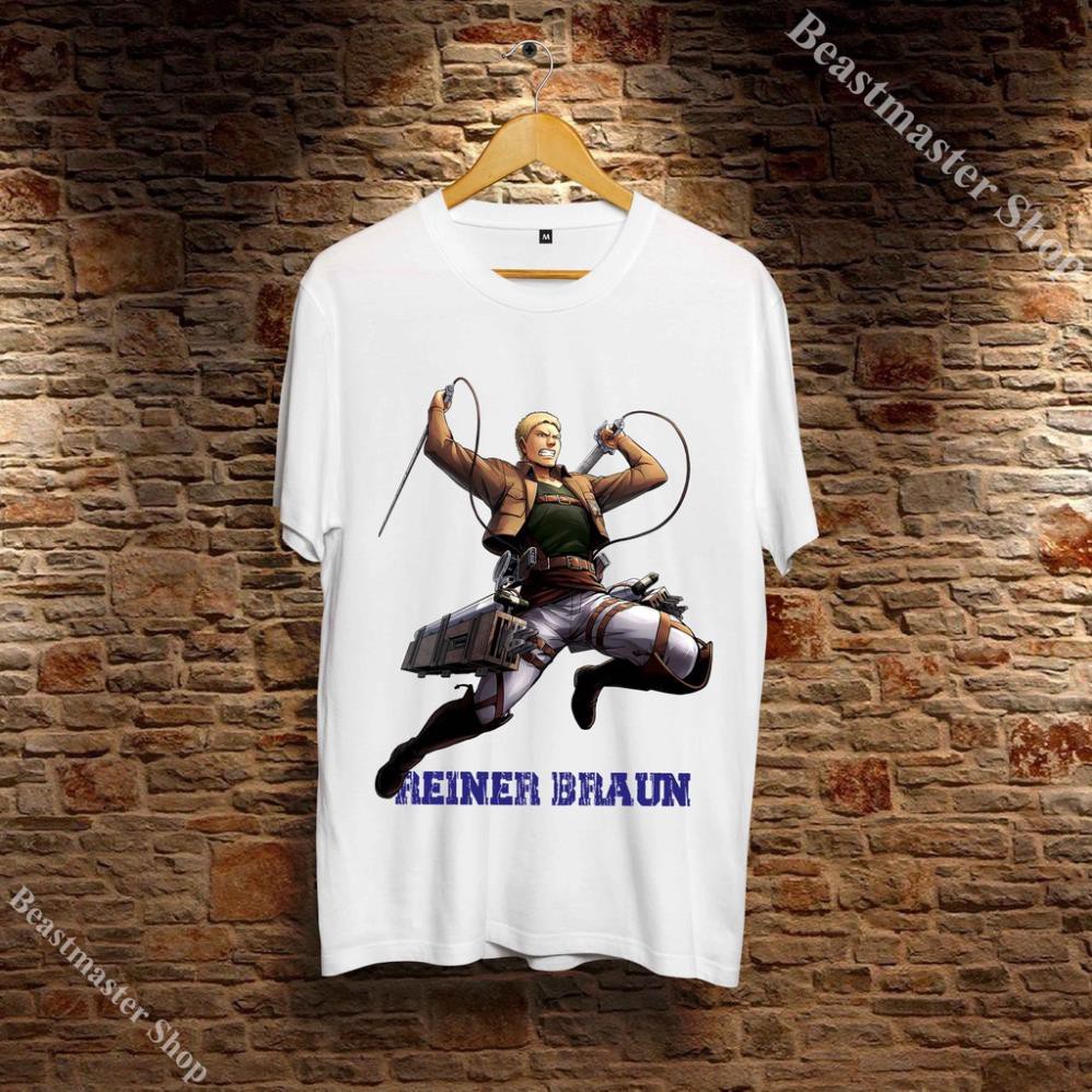 [DISCOUNT]💚 Áo Unisex Reiner Braun - Áo Unisex Attack on Titan - Reiner Braun T-Shirt cá tính - RB-0