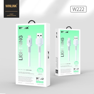 Dây cáp sạc nhanh wl 222 hàng chính hãng winlink cổng lighting - type c - micro