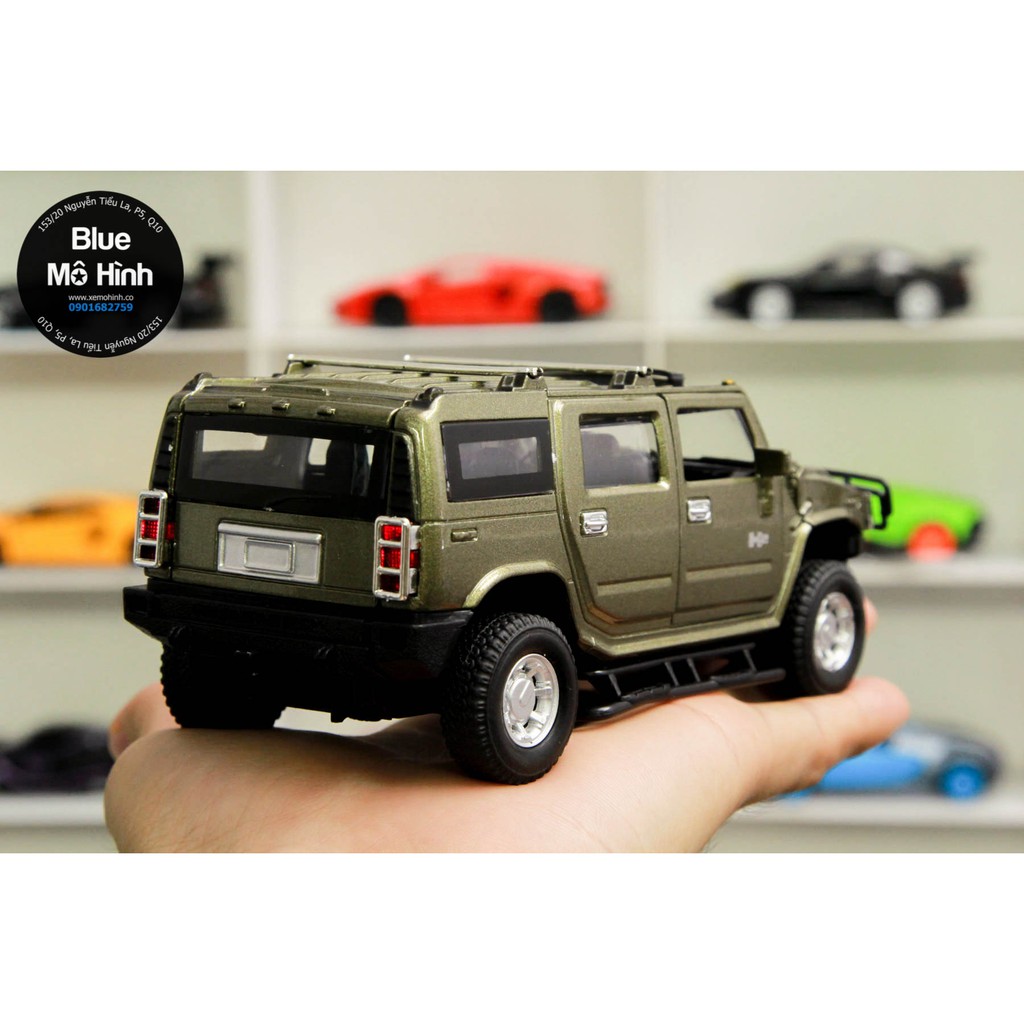 Blue mô hình | Xe mô hình Hummer H2 4×4 tỷ lệ 1:32