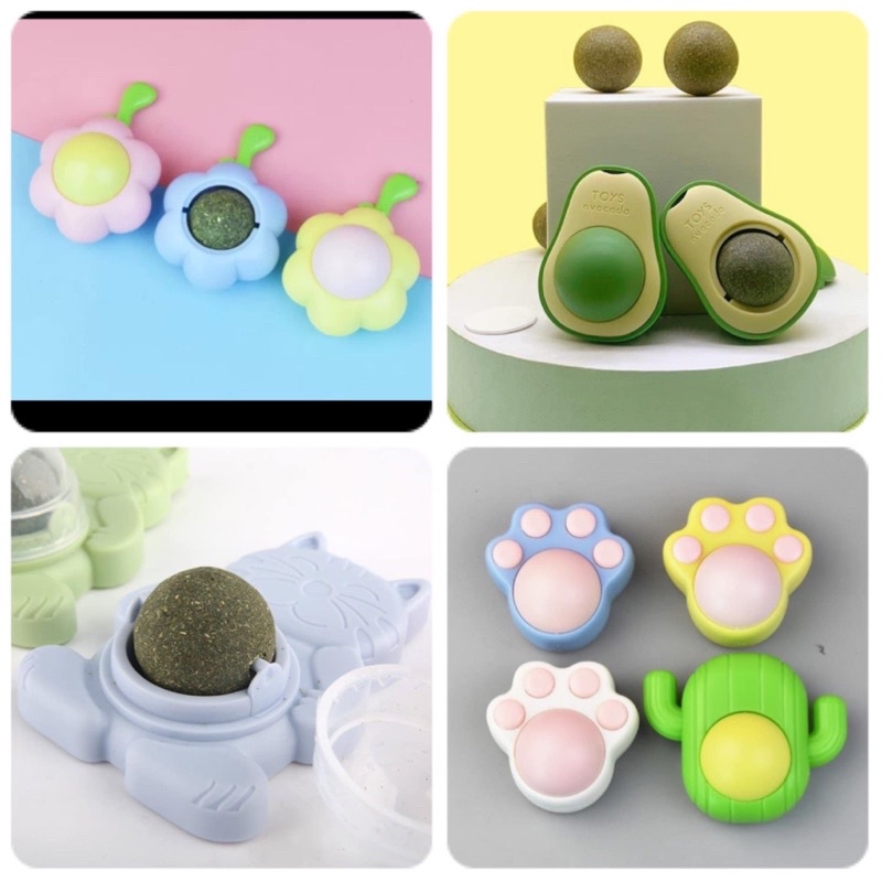 [ NHIỀU HÌNH ] kẹo cỏ bạc hà (catnip) dành cho mèo