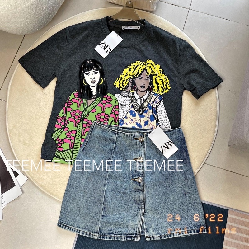 Áo phông hai cô gái