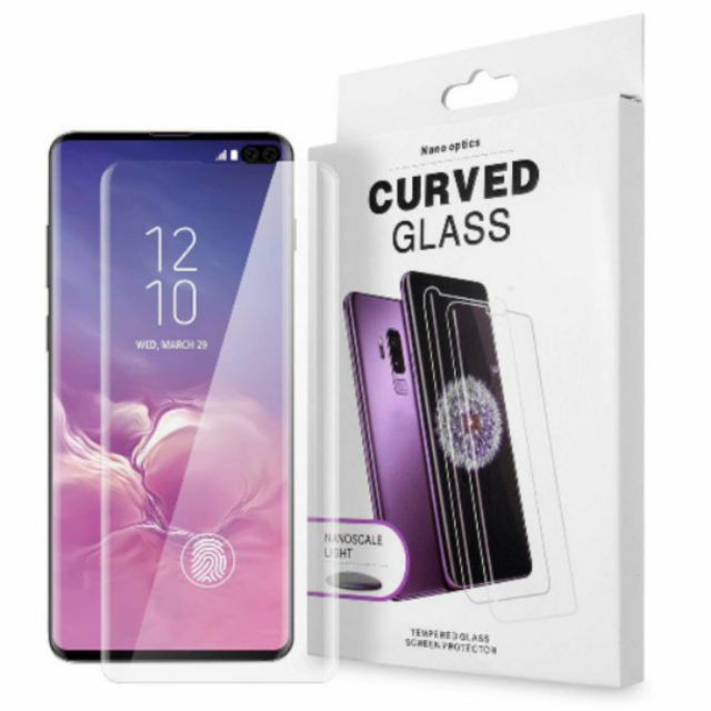 Cường lực sấy keo UV Samsung S10 5G (Full màn chỉ hở loa)