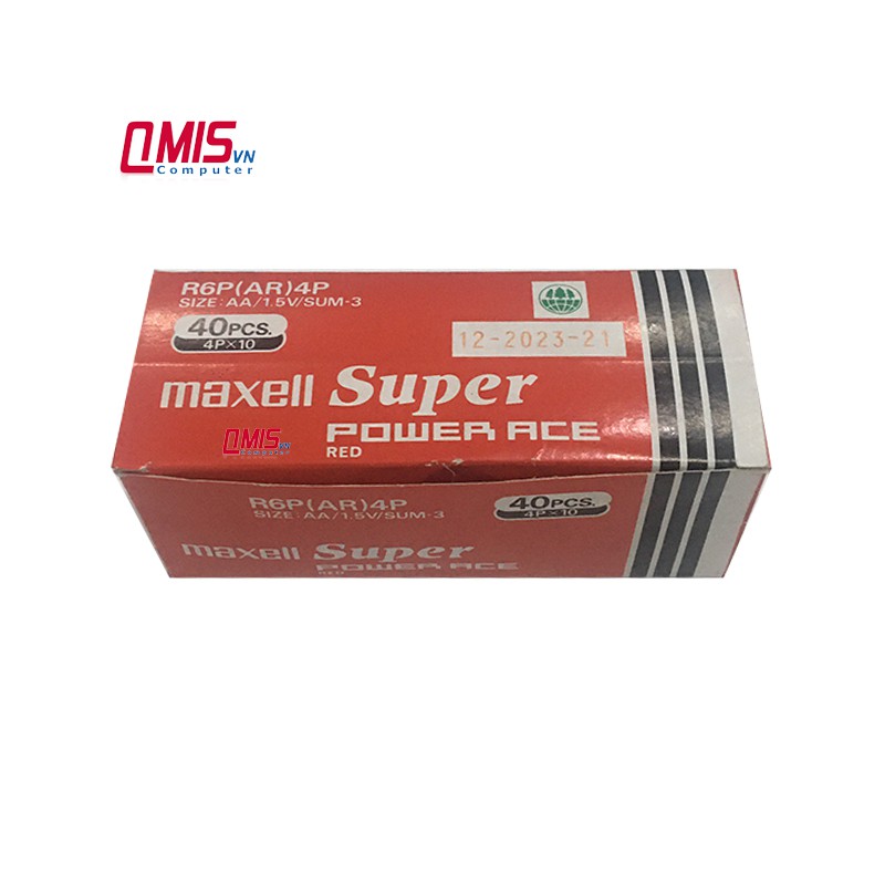 Pin tiểu 2A MAXELL 1.5V chính hãng dùng cho đồng hồ, đồ chơi, remote, chuột máy tính - AA - Pin tiểu