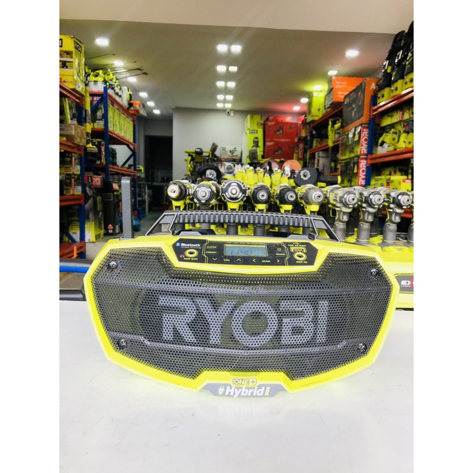 Thân radio bluetooth pin 18v ryobi r18hr-0