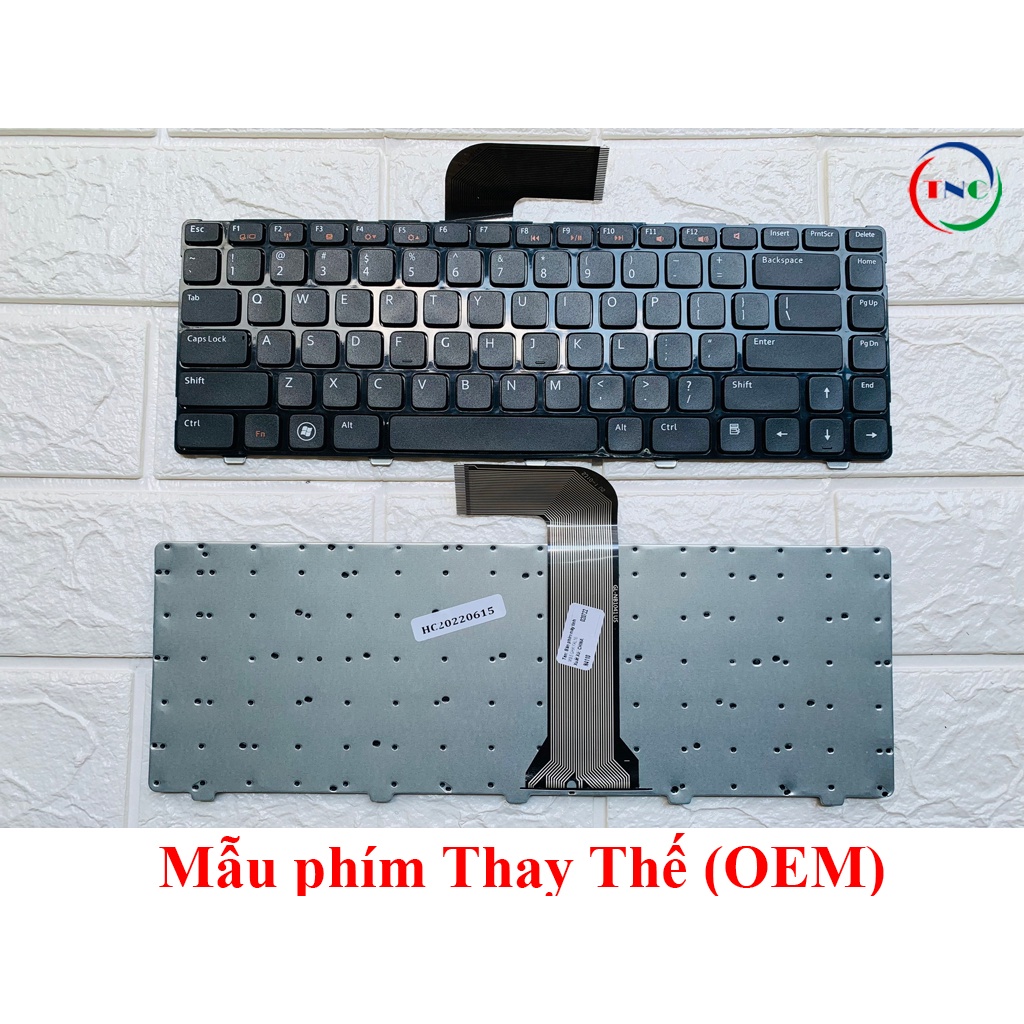 Bàn Phím Laptop Dell Inspiron 14R 2420 3420 3520 Vostro 3460 3450 1450 N4110 N4050 N5050 M4040 4110 4050 5050 Nhập Khẩu