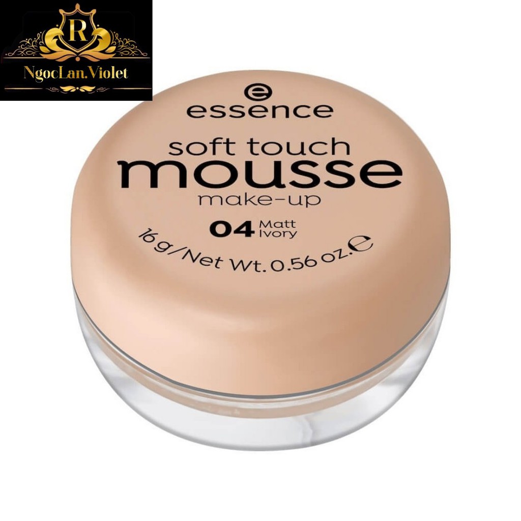 [mẫu mới] Phấn tươi Essence Soft Touch Mousse (Phấn Đức chính hãng)