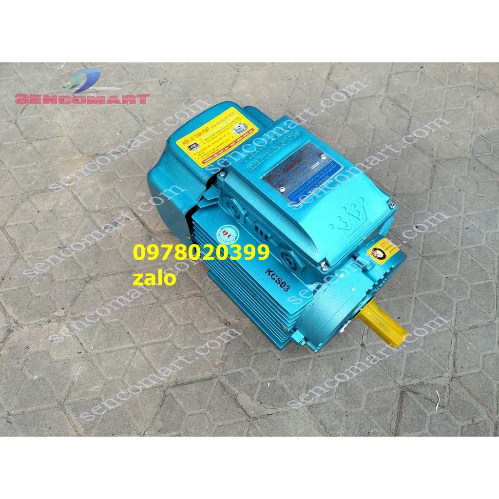 Động cơ điện 1pha , motor 3kw TOFACO toàn phát tua nhanh