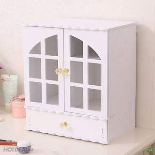 Tủ gỗ đựng đồ đa năng hình ngôi nhà KB11