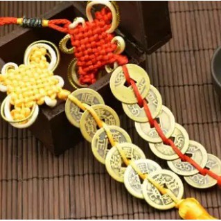 Xâu tiền lục đế, xâu 6 đồng xu phong thủy, tài lộc