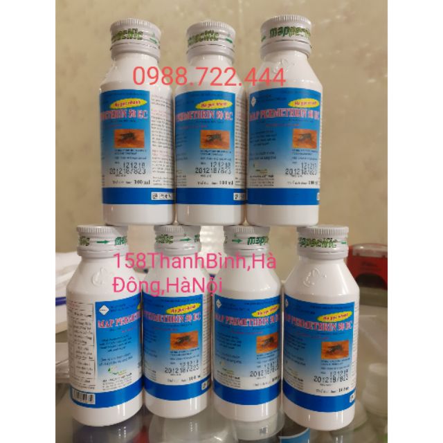 Thuốc trừ muỗi Permethrin 50EC lọ 100ml - Diệt côn trùng | VinMart.co