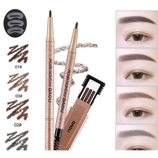 Bộ chì mày định hình 3 kiểu novo fashion brow