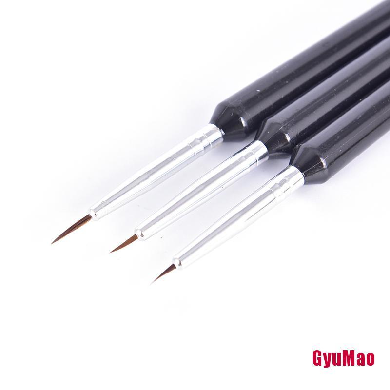 Set 3 Cọ Vẽ Trang Trí Bánh DIY Tiện Dụng